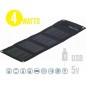 Panel Solar Plegable Solaris Usb 4 Watt, 5V Cigs