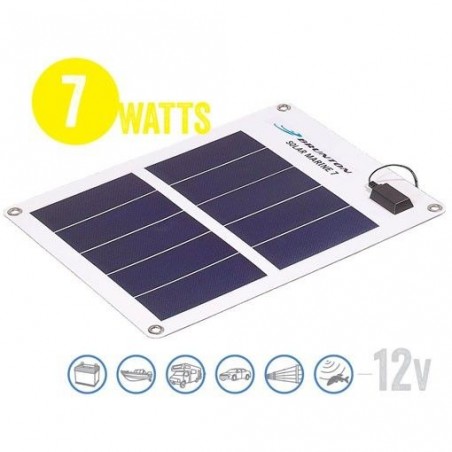 Brunton-Solar solar solar solar solar marinho 7 watt, 12V