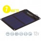 Painel solar semi placa solar flexível 7 watt, 12V
