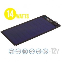 Brunton-Panel Solar Semi Flexible Solar Board 14 Watt, 12V