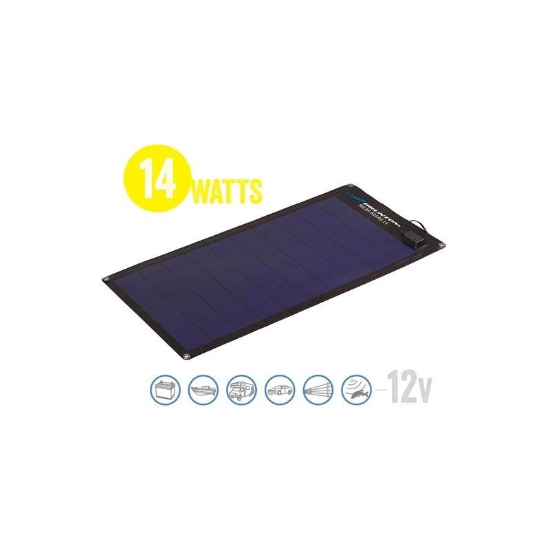 Panel Solar Semi Flexible Solar Board 14 Watt, 12V