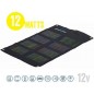 Painel solar solar dobrável 12 watt 12V