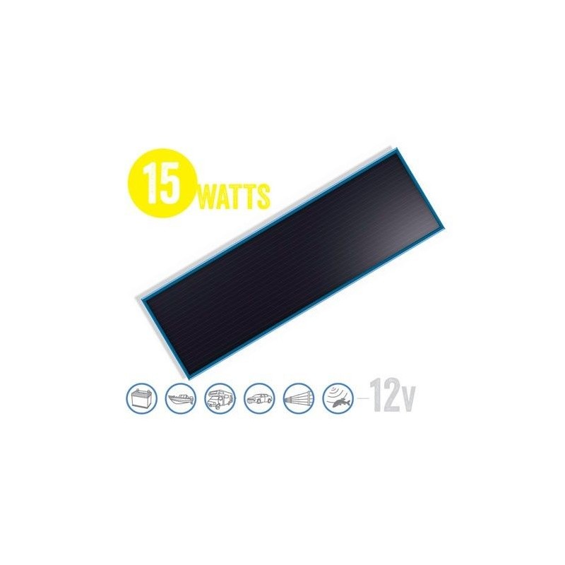 Panel Solar Plano Solarflat 15 Watt, 12V Panel Solar Plano Solarflat 15 Watt, 12V