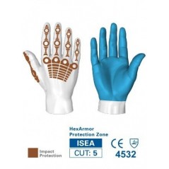 Hexarmor-Guantes Antimpacto Extricación Hexarmor Chorome