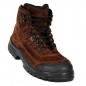 Botas Swif do café do nobuck