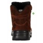 Botas Swif do café do nobuck