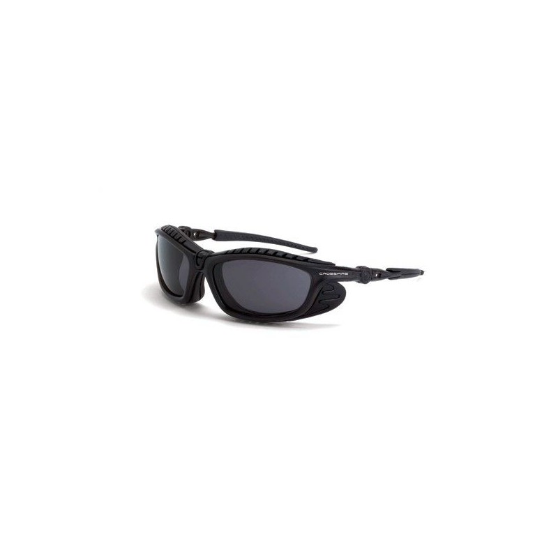 Gafas Crossfire Eclipse lente anti-vaho humo marco negro