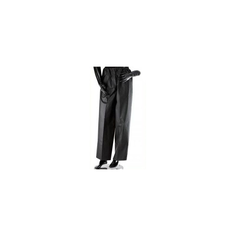Pantalón Impermeable Con Resorte Negro