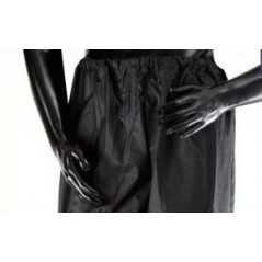 Pantalón Impermeable Con Resorte Negro