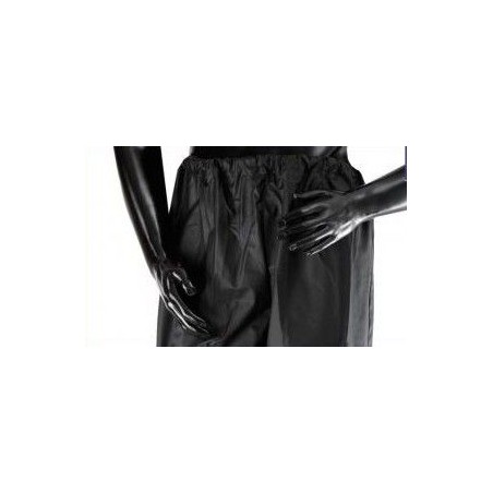 Pantalón Impermeable Con Resorte Negro