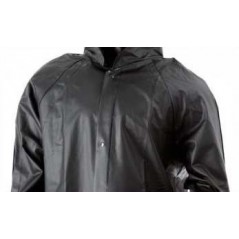 Abrigo Impermeable Negro