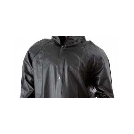 Abrigo Impermeable Negro