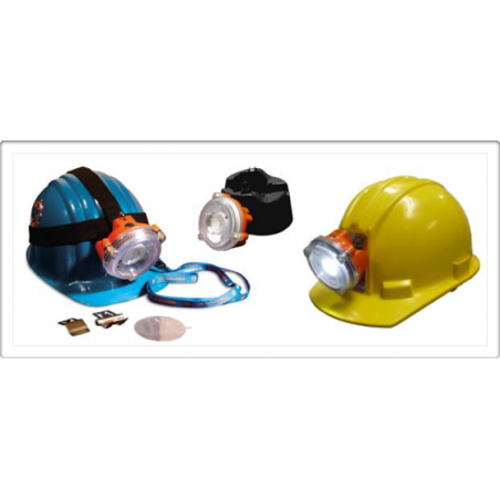 NLT Technologies-MINERA LAMP NLT Polaris para capacete inclui carre