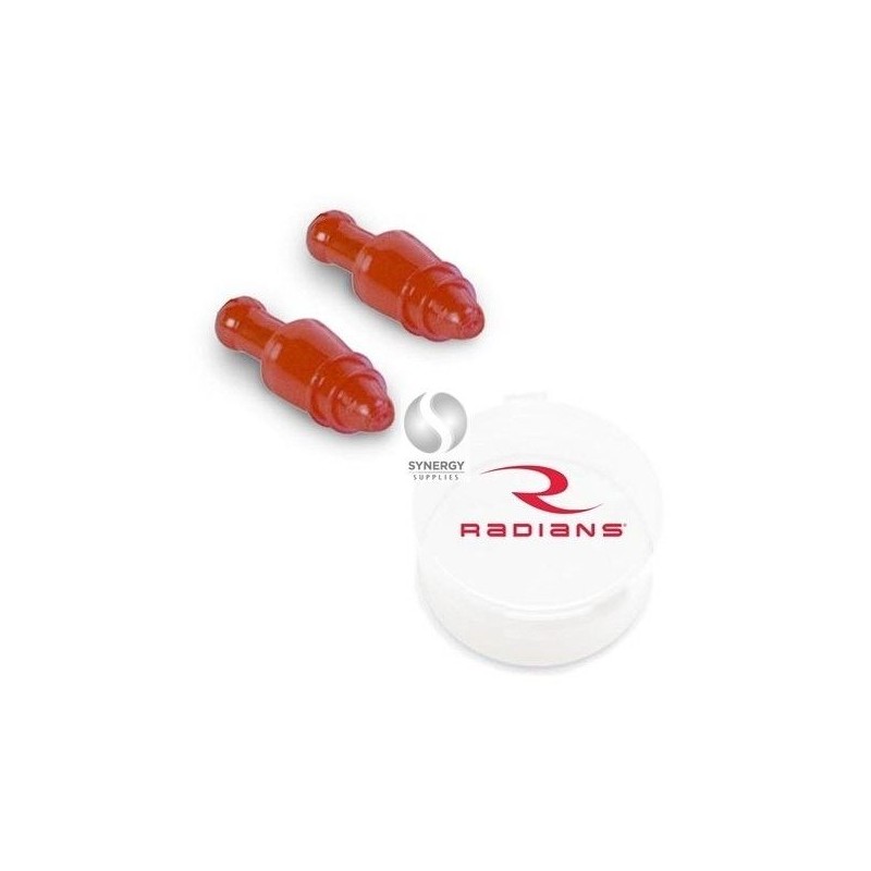 Protetor auditivo Radians Com Cordon Vermelho Silicone Silicone Ref JP3150ID