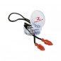 Protetor auditivo Radians Com Cordon Vermelho Silicone Silicone Ref JP3150ID