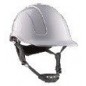 Casco Steelpro Abs da montanha branca com Barbuquejo