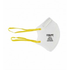 Steelpro-Respirador N95 Steelpro M9910 dobrável preto e bra