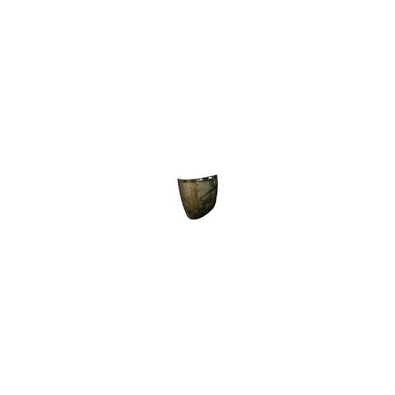 Visor Policarbonato Ir 5.0 Dorado Con Af Rocket