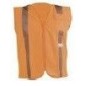 Chaleco Naranja Fluorescente Con Cinta Reflectiva Steelpro