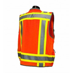 Radians SV55-2ZOD Chaleco De Ingeniería De Malla Naranja