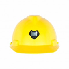 Casco MSA V-GARD Tipo Cachucha Con Portalámpara