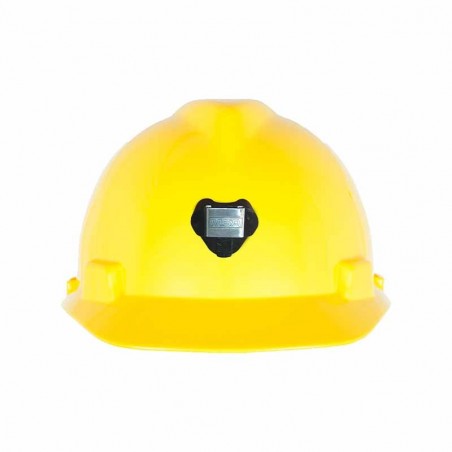 Casco MSA V-GARD Tipo Cachucha Con Portalámpara