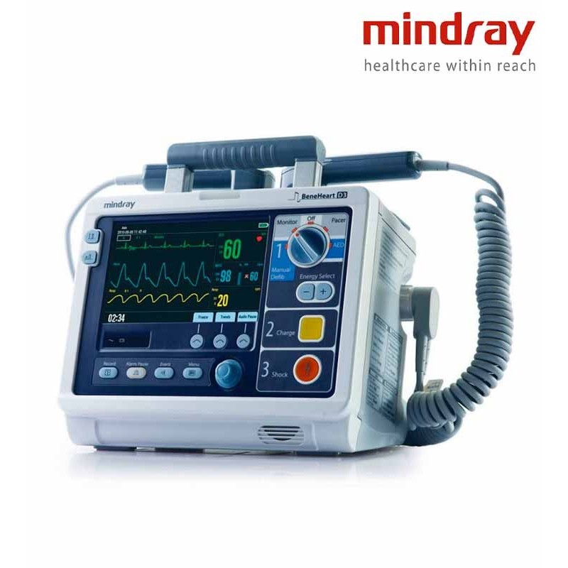 Monitorar cardiodosfibrilador mindray beneheart d3 Monitorar cardiodosfibrilador mindray beneheart d3