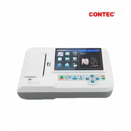 CONTEC CMS-Electrocardiógrafo CONTEC ECG600G De 12 Derivacion