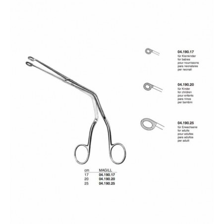 Pinza Magill Dimeda
