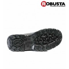 ROBUSTA-Botas de couro Moccasin de couro composto caçador