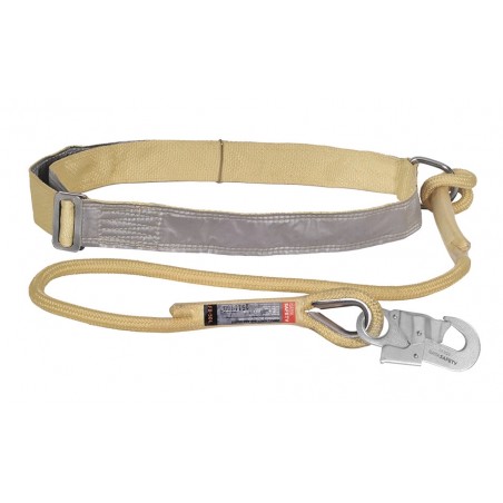 Kaya Safety-Correia Forrester com cinta de segurança