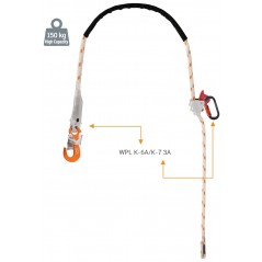 Cinta de posicionamento WPL (subtrack-corda, 3-10 m)