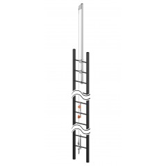 Kaya Safety-Linha de vida vertical com extensão de estiramento
