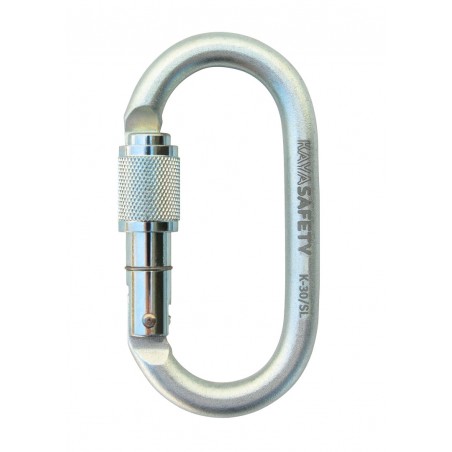 Kaya Safety-Mosquetón De Acero Con Forma Ovalada Bloqueo De To