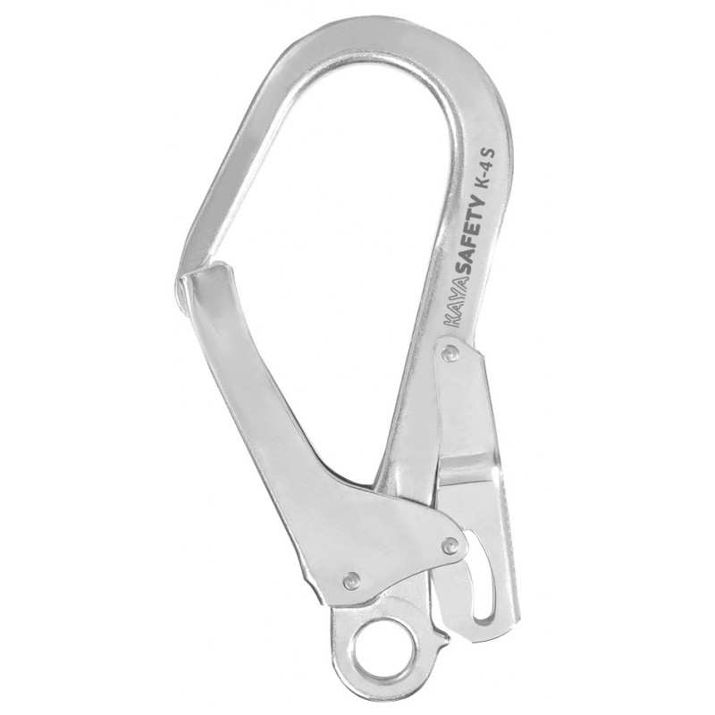 Carabiner de aço de ação dupla 56 mm