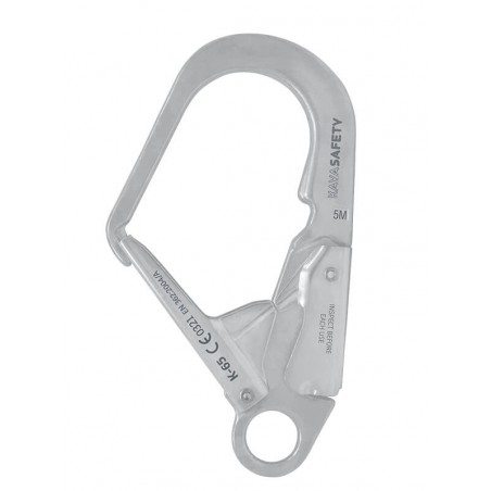 Kaya Safety-Mosquetón De Acero De Doble Acción 65 Mm