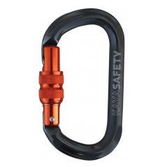 Kaya Safety-Mosquetón De Aluminio Con Forma Ovalada Bloqueo De